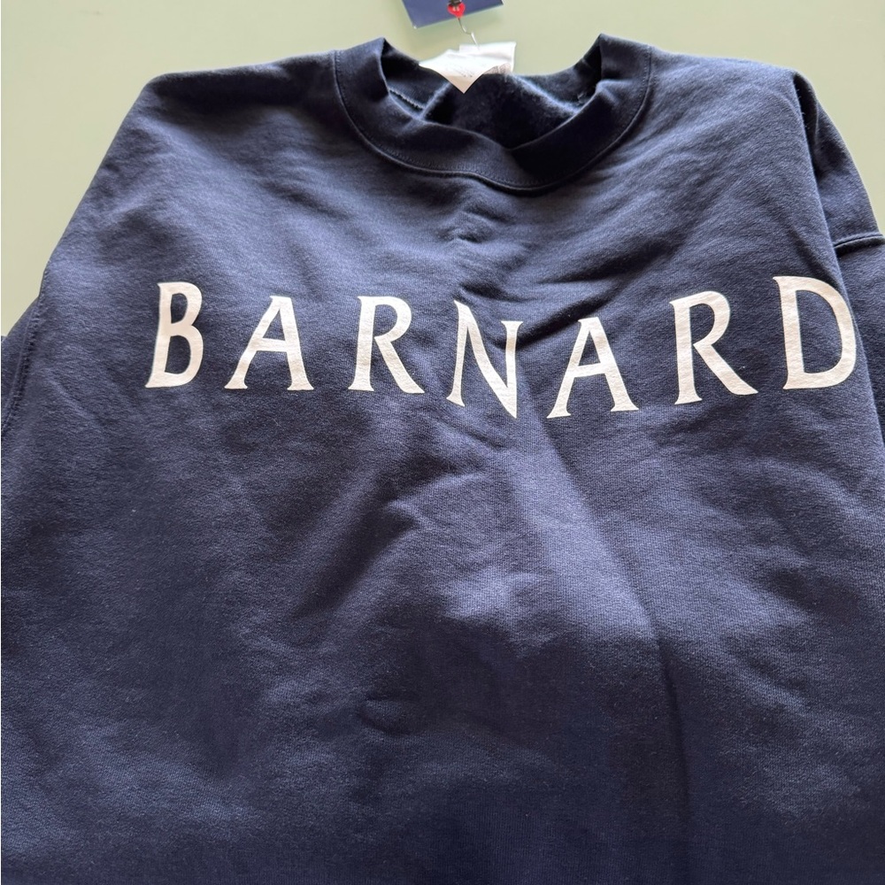 Champion Blue and White Collegiate Sweatshirt